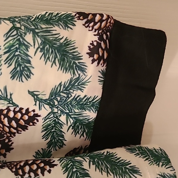 JAMMIES FOR FAMILIES GIRLS 2 PIECE GREEN PINES PAJAMA SET SIZE EXTRA SMALL 6/6X - Picture 6 of 9